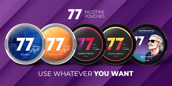 77 All White Nikotinpåsar