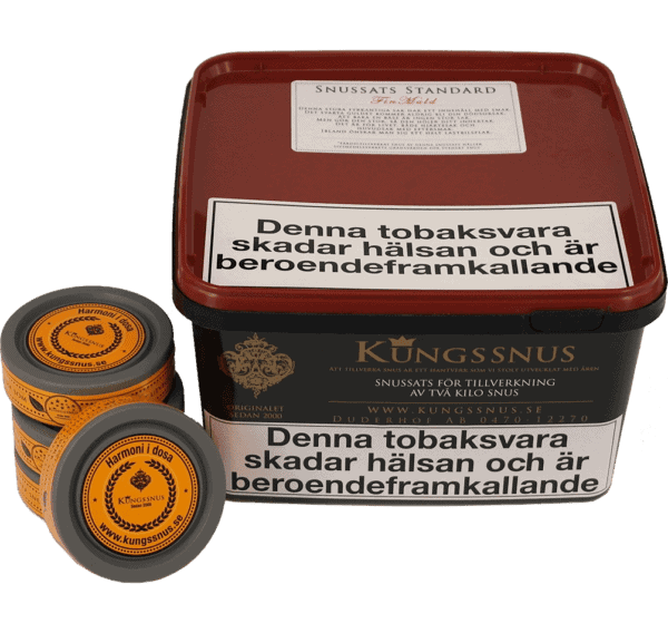 Snussats för tillverkning av eget snus