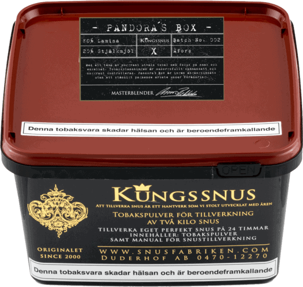 Beställa snus online från Kungssnus