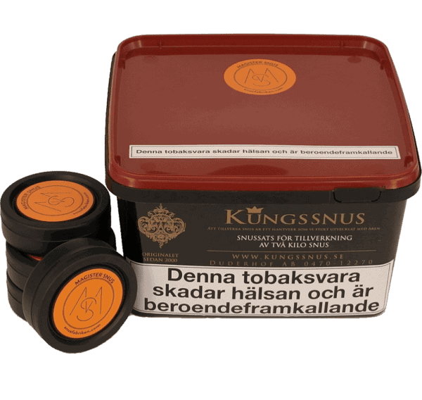 Magister snus för ett tillverka eget snus