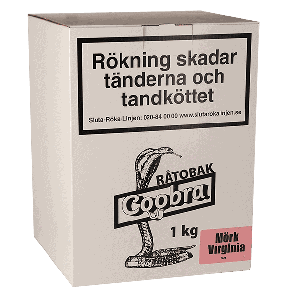 Råtobak Coobra Mörk Virginia 1kg