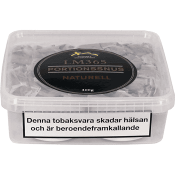 Köp en LM365 Portionssnus Naturell Snussats från Kungssnus webbutik