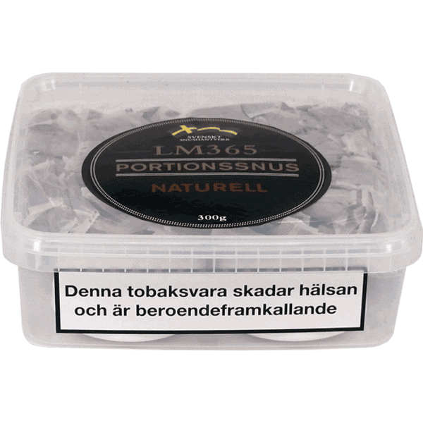 Köp en LM365 Portionssnus Naturell Snussats från Kungssnus webbutik