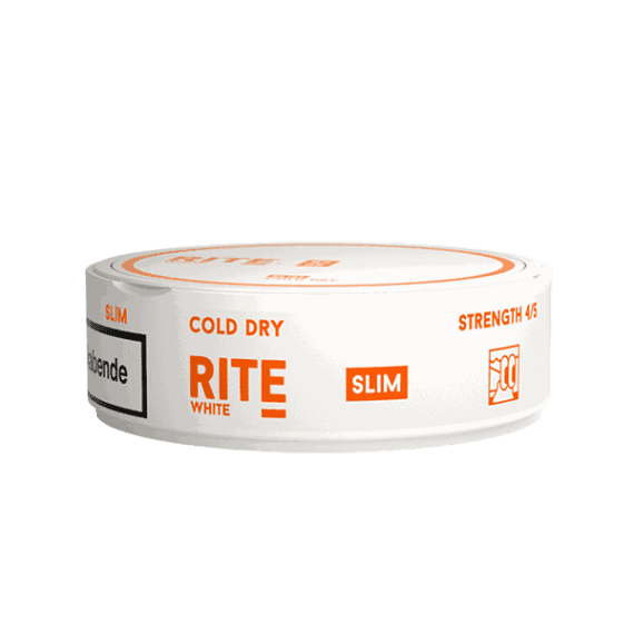 Rite Cold Dry Slim White Portionssnus