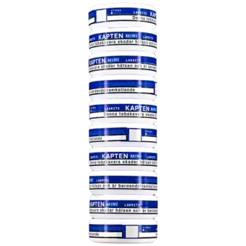 Kapten Lakrits Mini Vit Portion