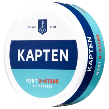 Kapten Mint X-Stark Vit Portion