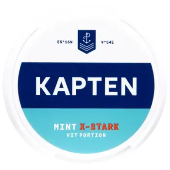 Kapten Mint X-Stark Vit Portion