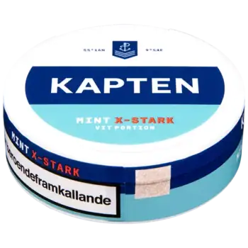 Kapten Mint X-Stark Vit Portion