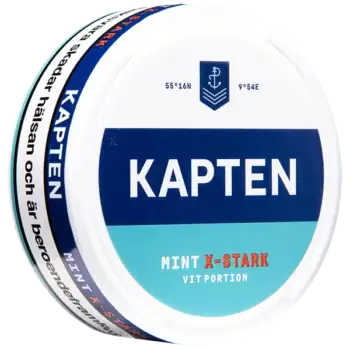 Kapten Mint X-Stark Vit Portion