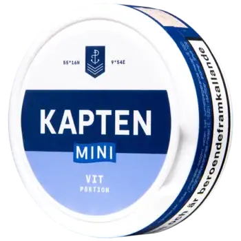 Kapten Mini Vit Portion