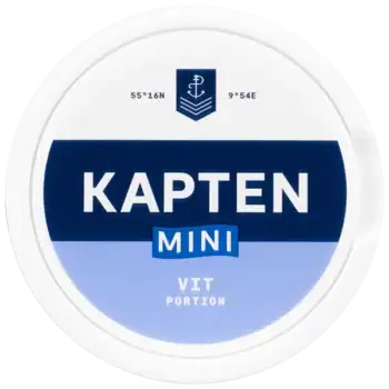Kapten Mini Vit Portion