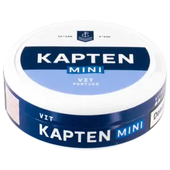 Kapten Mini Vit Portion