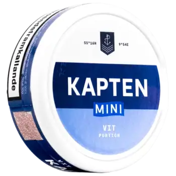 Kapten Mini Vit Portion
