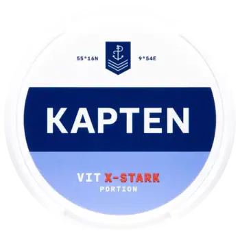 Kapten Vit X-Stark Portion