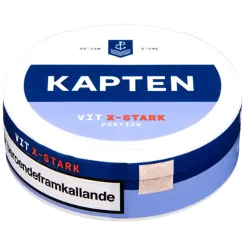 Kapten Vit X-Stark Portion