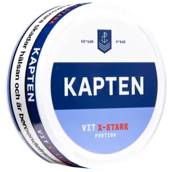 Kapten Vit X-Stark Portion