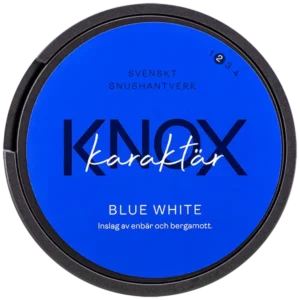 Knox Karaktär Blue White Portionssnus