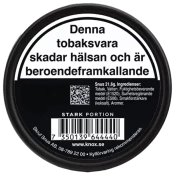 Skruf Knox Stark Portionssnus