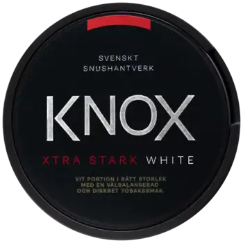Skruf Knox Xtra Stark White Portionssnus
