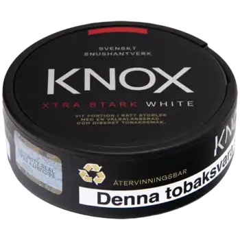 Skruf Knox Xtra Stark White Portionssnus