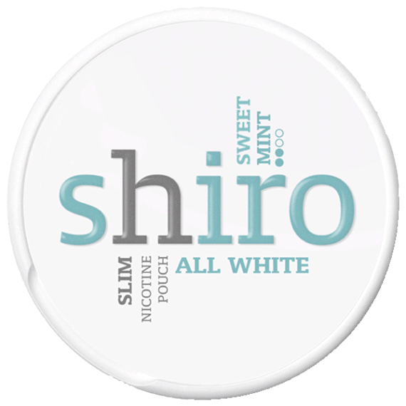 Shiro Sweet Mint All White Slim