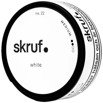 Skruf no. 22 White Medium Portion