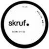 Skruf no. 25 Slim White Medium Portion