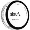 Skruf no. 25 Slim White Medium Portion