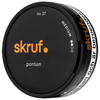 Skruf no. 27 Portion Snusdosa Original Snus Portionssnus