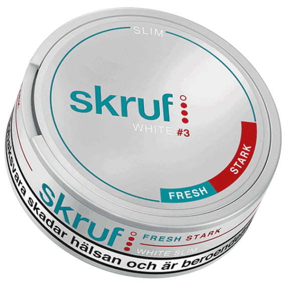 Skruf Fresh Stark Slim White Portion