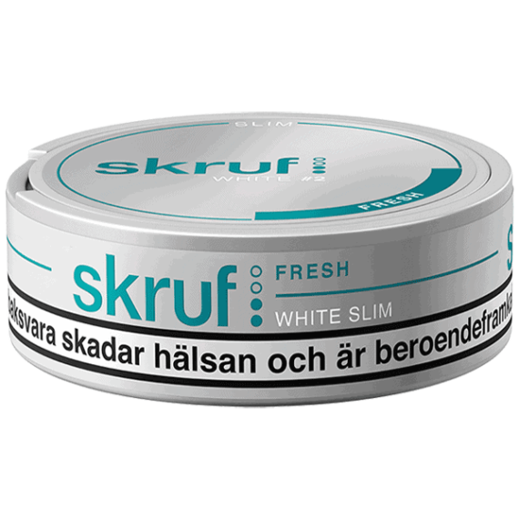 Skruf Fresh Slim White Portionssnus