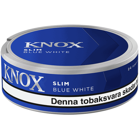 Skruf Knox Blue Slim White Portionssnus