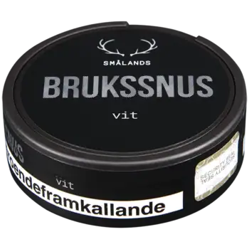 Smålands Brukssnus Vit Portionssnus