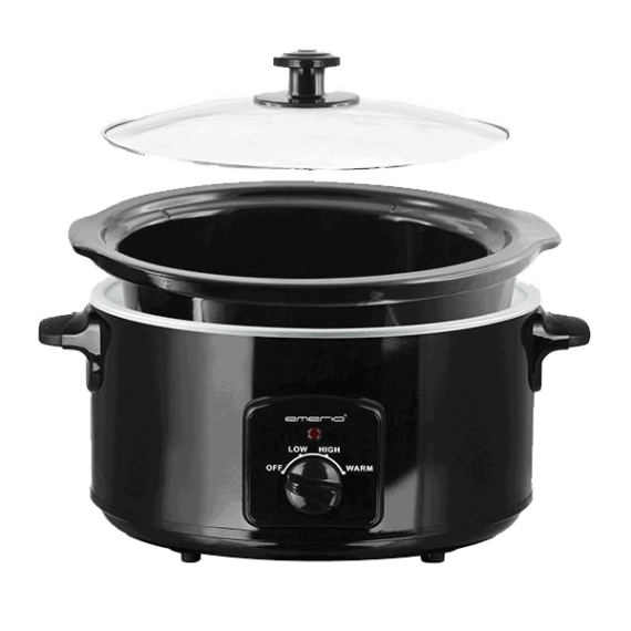 Slowcooker Emerio Svart