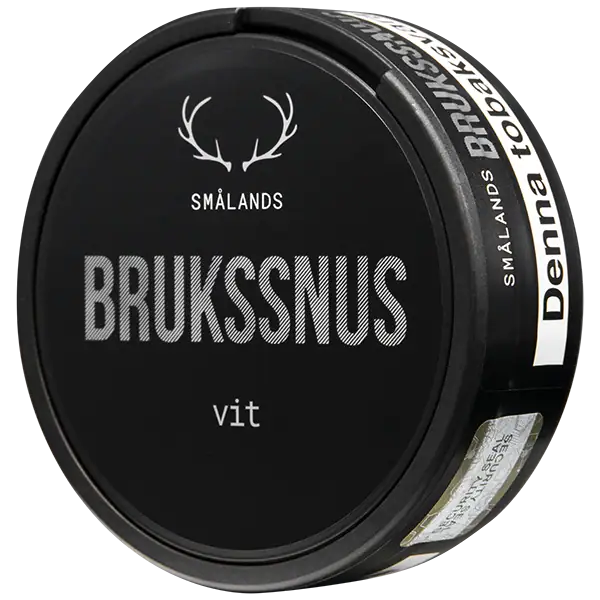 Smålands Brukssnus Vit Portionssnus