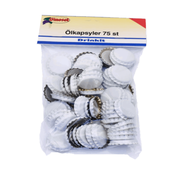 Ölkapsyl Vit 75-pack