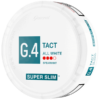 G.4 TACT Super Slim All White