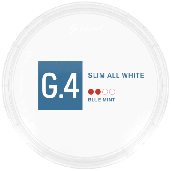 G.4 Blue Mint All White Slim