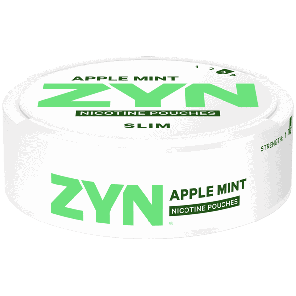 ZYN Slim Apple Mint Strong - Beställ snuset från Snusfabriken.com