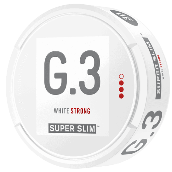 G.3 Super Slim White Strong Portion