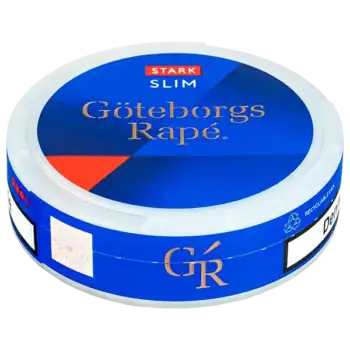 Göteborgs Rapé Slim Stark Vit Portion