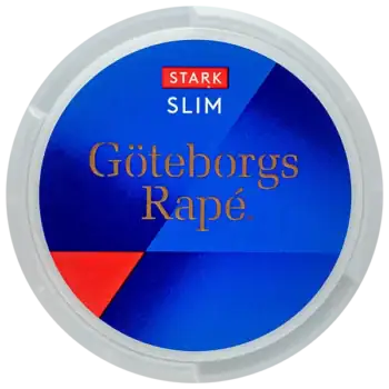 Göteborgs Rapé Slim Stark Vit Portion