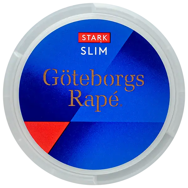 Göteborgs Rapé Slim Stark Vit Portion