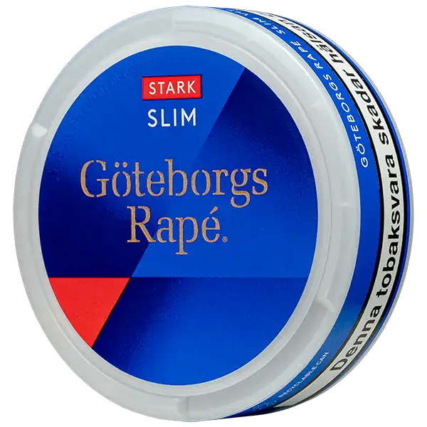 Göteborgs Rapé Slim Stark Vit Portion