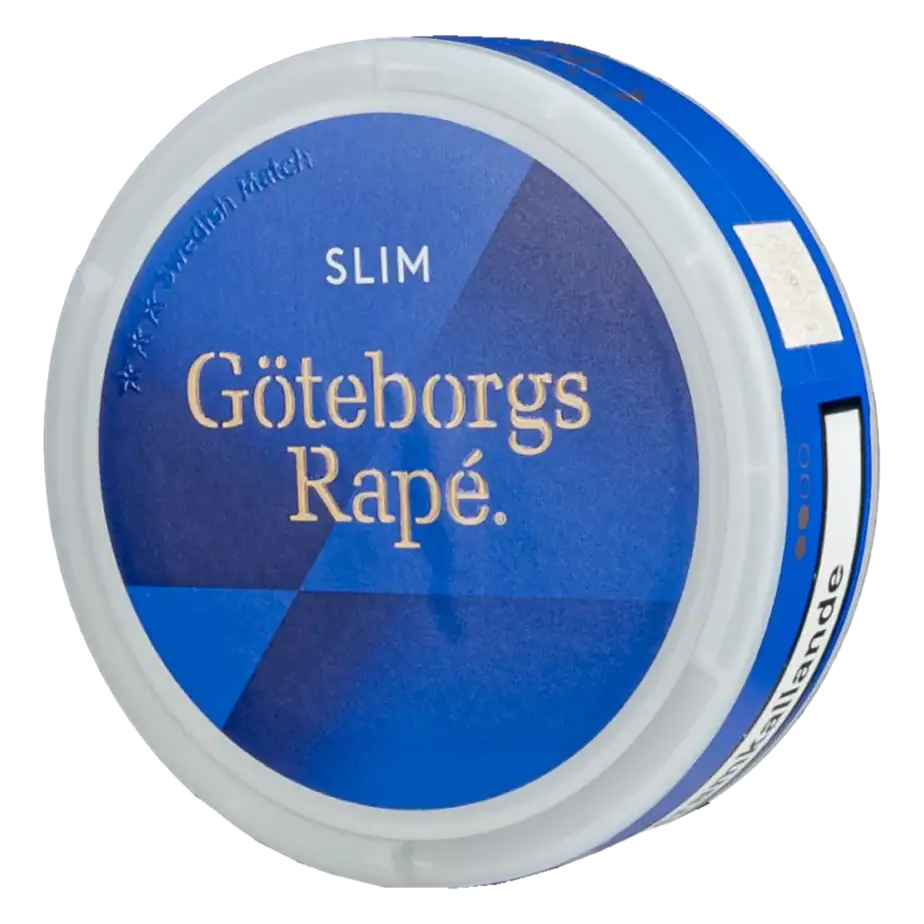 Göteborgs Rapé Slim Vit Portion
