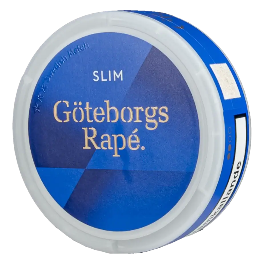 Göteborgs Rapé Slim Vit Portion