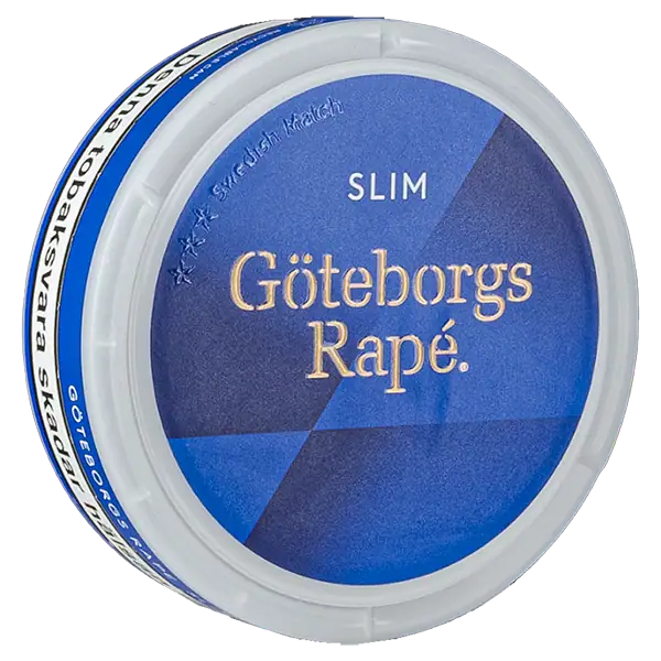 Göteborgs Rapé Slim Vit Portion