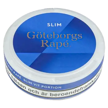 Göteborgs Rapé Slim Vit Portion
