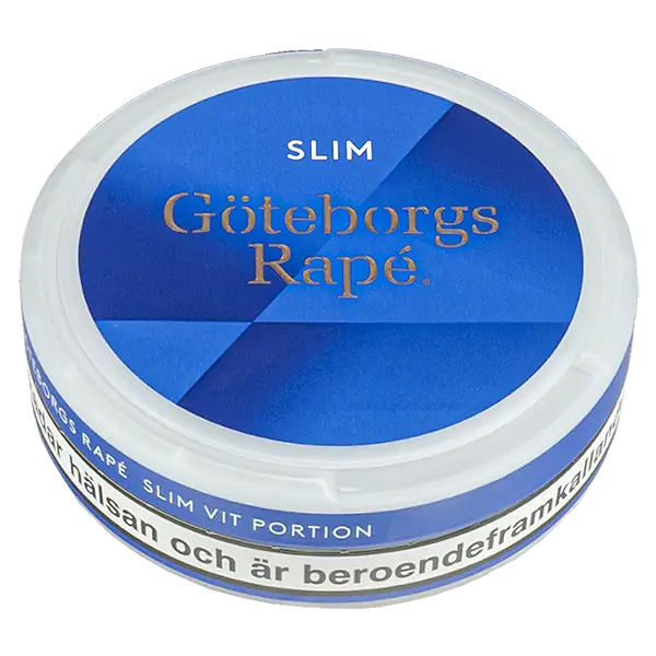 Göteborgs Rapé Slim Vit Portion