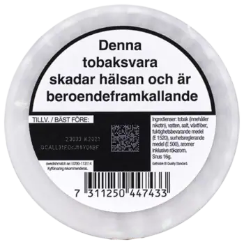 XRANGE Göteborgs Rapé Slim White Portion
